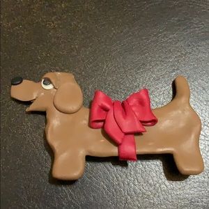Wiener Dodson Dog Brooch